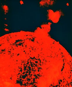 Sonnenausbruch von Unbekannt