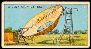 Solarmotor von Aubrey Eneas aus Boston, ca. 1905-1910 von Unbekannt