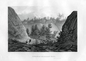 Quelle der Passaic-Fälle, New Jersey