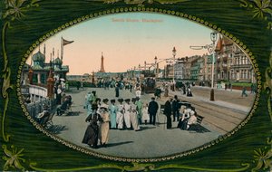 Südstrand, Blackpool, um 1905