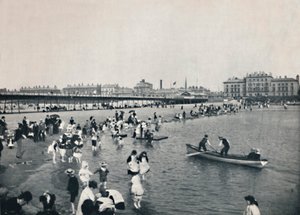 Southport - Der Pier und der Südsee, 1895 von Unbekannt