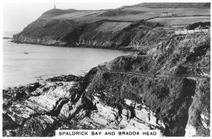 Spaldrick Bay und Bradda Head, Isle of Man, 1937 von Unbekannt