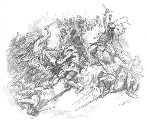 Sprang aus dem Morast und flog den berühmten Scharfschützen an die Kehlen, 1902 von Unbekannt
