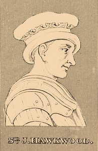Sir John Hawkwood, c. 1323-1394 von Unbekannt