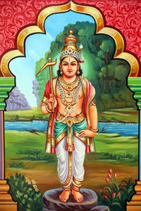 Sri Vadapathira Kaliamman Hindu-Tempel. Avatar von Vishnu. Lord Balamara, 8. Inkarnation. Singapur von Unbekannt