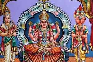 Sri Vadapathira Kaliamman Hindu-Tempel, Höchste Muttergöttin, Singapur von Unbekannt