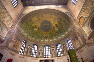 Kirche St. Apollinare Nuovo, Mosaik, Ravenna, Italien