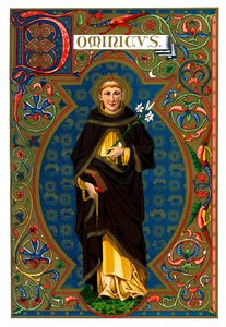 Der heilige Dominikus von Unbekannt