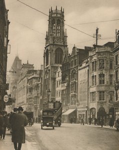 St. Dunstans Fleet Street, Izaak Waltons Pfarrkirche, ca. 1935 von Unbekannt