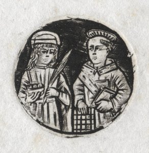 St. Laurentius und St. Lucia von Unbekannt