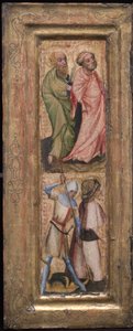 St. Peter und St. Paul, St. Georg und St. Jakobus der Ältere, ca. 1424 von Unbekannt