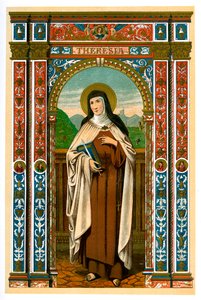 Die heilige Theresa von Avila, 1886