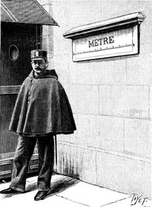 Standardmeter im Petit Luxembourg, Paris, 1904
