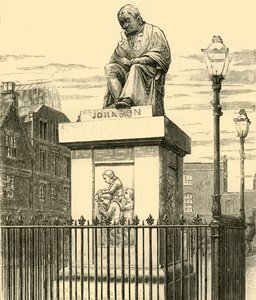 Statue von Johnson, 1898 von Unbekannt