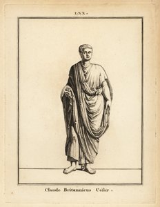 Statue des römischen Kaisers Claudius, Tiberius Claudius Caesar Augustus Germanicus von Unbekannt