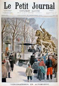 Statue von Vercingetorix im Transit, Frankreich 1901