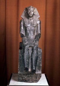 Statue des Pharao Amenemhat III., 19. Jahrhundert v. Chr. von Unbekannt