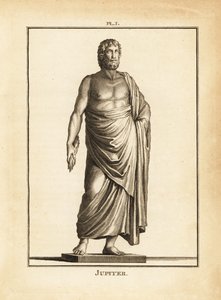 Statue des römischen Gottes Jupiter von Unbekannt