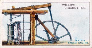 Dampfmaschine von James Watt, 1915 von Unbekannt