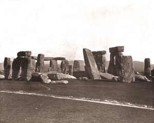 Stonehenge, Salisbury Plain, Wiltshire, 1894 von Unbekannt
