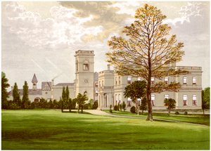 Stowlangtoft Hall, Suffolk, Heim der Familie Wilson, um 1880 von Unbekannt