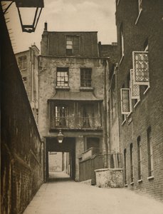 Strand Lane und der Eingang zum Römischen Bad, ca. 1935 von Unbekannt