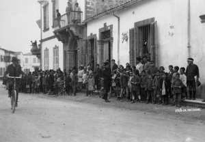 Straßenszene, Nikosia, Zypern, ca. 1920er-1930er