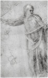 Studie für eine Christusfigur, ca. 1555
