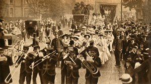 Suffragetten-Märtyrer aus dem Gefängnis entlassen von Unbekannt