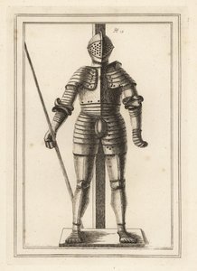 Rüstung für König Heinrich VIII. im Alter von 18 Jahren im Tower of London von Unbekannt