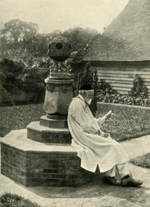 Sonnenuhr im Garten von Limnerslease, und...G. F. Watts, Esq., R.A., um 1890, 1902 von Unbekannt