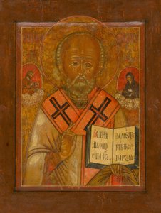 Heiliger Nikolaus der Wundertäter von Unbekannt