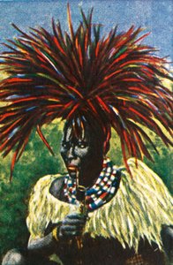 Swasi-Mann aus Südafrika, um 1928 von Unbekannt