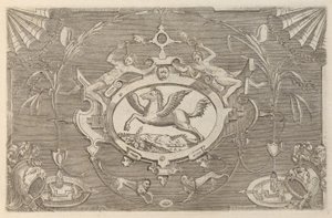 Targhe ed altri ornati di varie e capricciose invenzioni Cartouches und andere Ornamente o... von Unbekannt