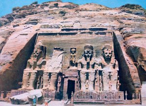 Tempel von Abu Simbel, Ägypten, 20. Jahrhundert