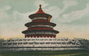 Himmelstempel, Peking, um 1910
