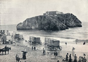 Tenby - St. Catherines Rock und Fort, 1895 von Unbekannt