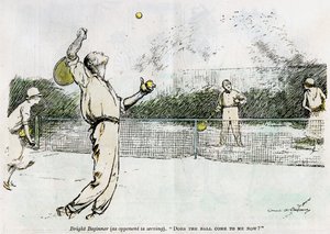 Tennis, 1920 von Unbekannt