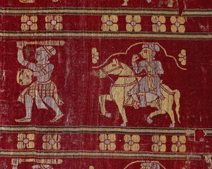Zelthängung Teil eines größeren Stücks, 1560-1610 von Unbekannt