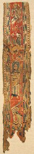 Textilfragment, Byzantinisch, 6.-8. Jahrhundert
