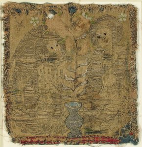 Textil mit Brokat, Italien, 15. Jahrhundert