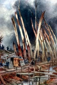 Die Offensive am Yser, 1917 von Unbekannt