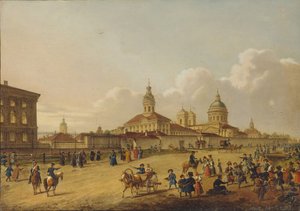 Das Alexander-Newski-Kloster von Unbekannt