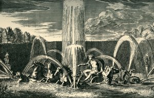 Der Apollo-Brunnen in den Gärten von Versailles, Frankreich, 1683, 1903 von Unbekannt