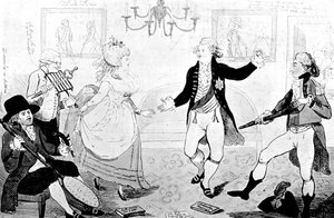 Der Aprilscherz oder Die Torheiten einer Nacht, 1786 von Unbekannt
