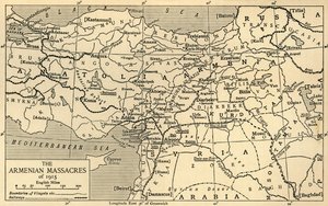 Die armenischen Massaker von 1915, Erster Weltkrieg, ca. 1920
