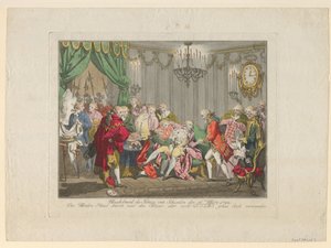 Die Ermordung von König Gustav III. am 16. März 1792 von Unbekannt