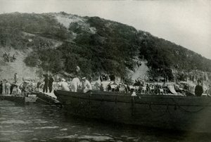 Der australische Landeplatz bei Gaba-Tepe, 1919 von Unbekannt
