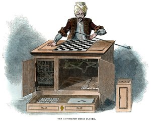 Der Schachspieler-Automat von Unbekannt