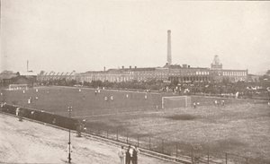 Die Bangu-Fußballplätze: Zentralbahn, 1914